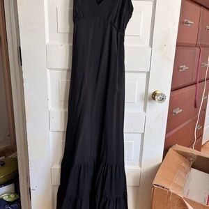 a new day Elegant Black Maxi Dress